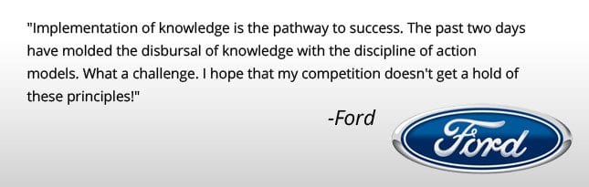 Workshop Testimonials | INFLUENCE AT WORK