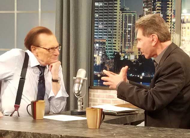 Larry King meeting with Dr. Robert Cialdini