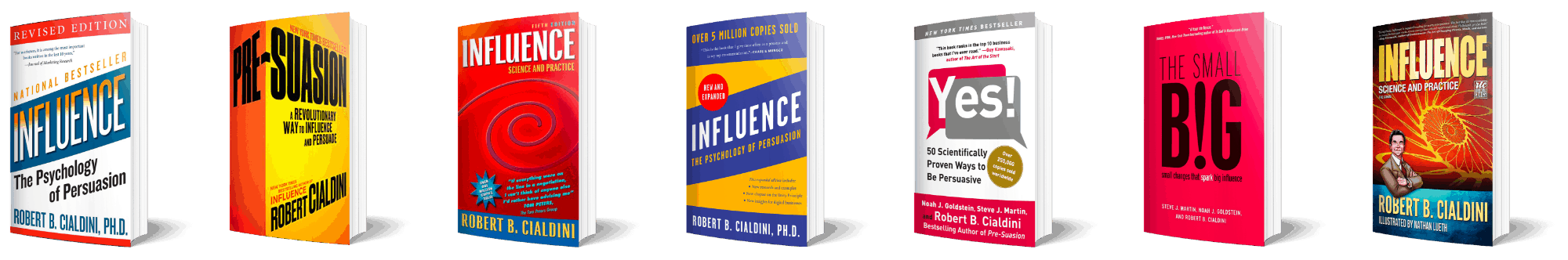 Dr. Robert Cialdini’s Bestselling Books Large